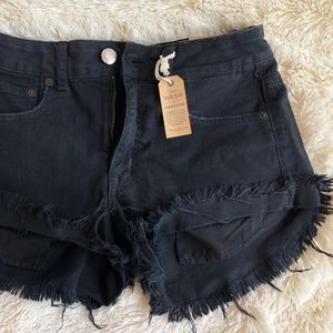 AE American Eagle High Rise CutOff Festival Shorts